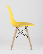 Стул Eames Style DSW желтый (разборный каркас)