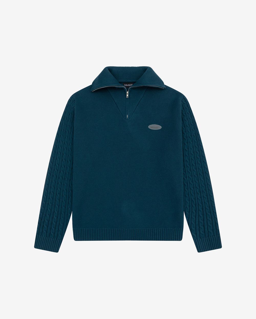 Свитер Ymkashix Delta Star Zip изумрудный