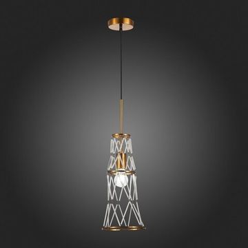 SL1016.203.01 Светильник подвесной ST-Luce Золотистый/Золотистый, Прозрачный E27 1*60W NARRIO