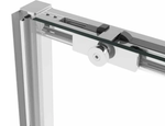 Душевая дверь Slim Soft VDS-1SS100CL, 1000, хром, стекло прозрачное, , шт