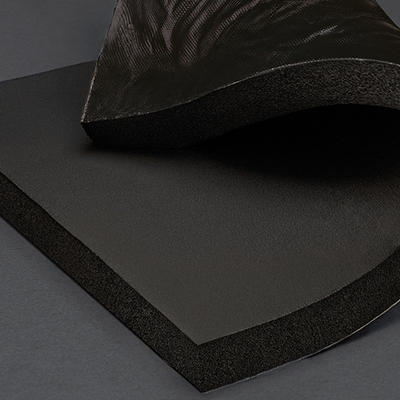 Рулон теплоизоляции из вспененного каучука ST с покрытием IC CLAD BK