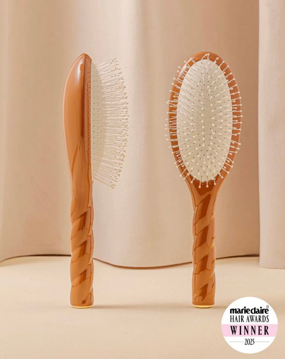 La Bonne Brosse Массажная расческа для волос N 04 Miracle Detangling and Massaging Brush - Pink