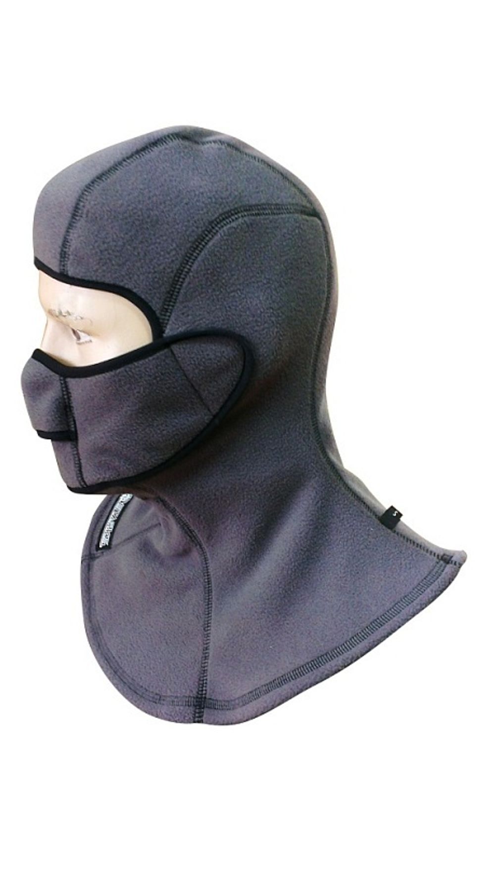 Подшлемник с защитой шеи Fleece Collar Open / Серый