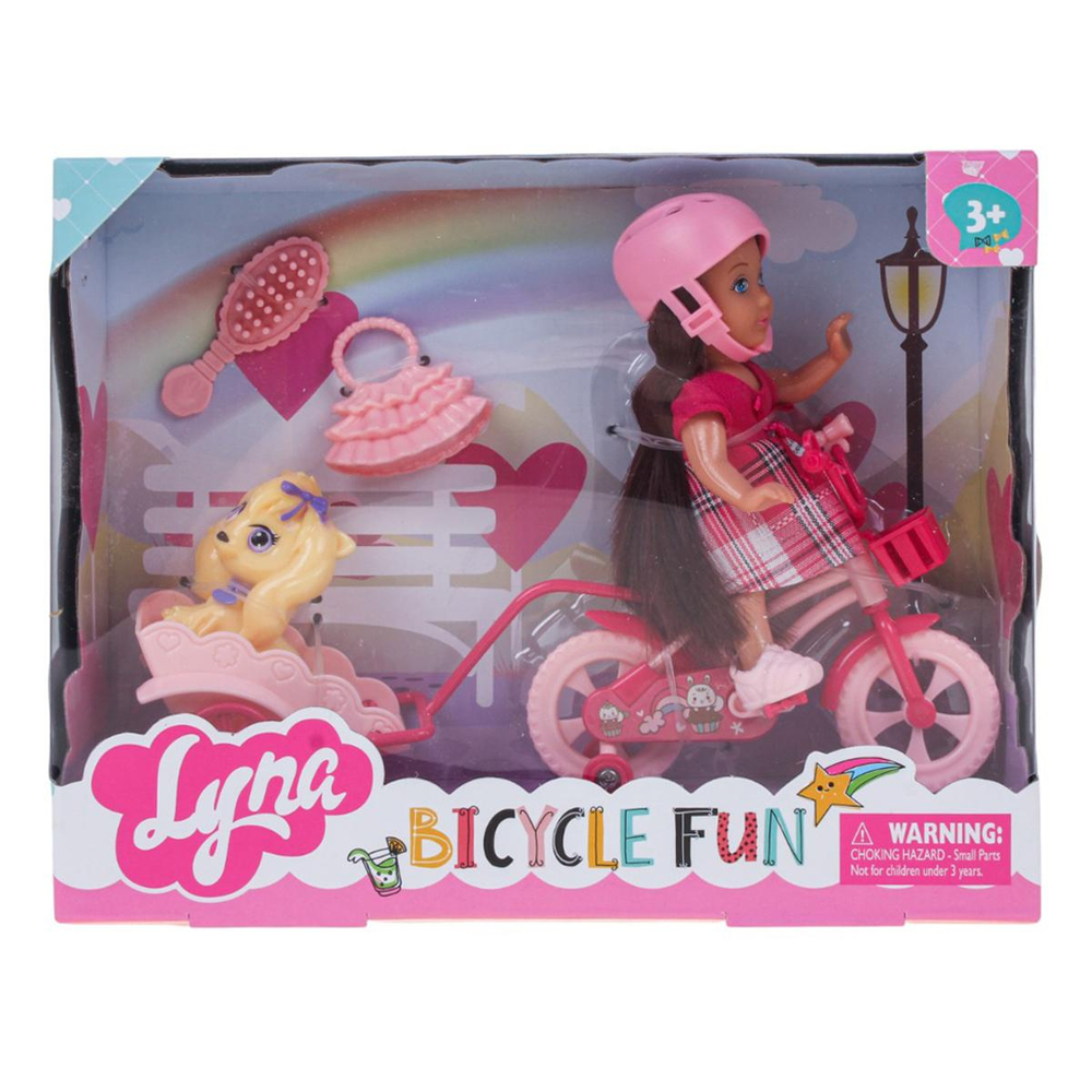 Кукла тип модница с аксесс. коробка 4606