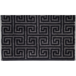 Полотенце 50х100 Cawo Noblesse Elegance Allover 1088 97 черно-серое