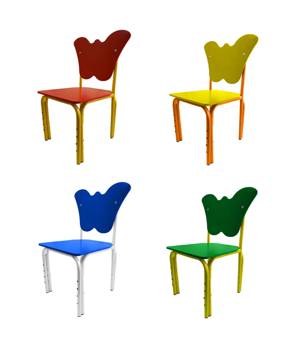 Стул детский Бабочка регулируемый