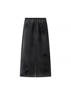 Юбка макси прозрачная