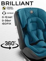 Автокресло детское AMAROBABY Brilliant ISOFIX класс D, группа 0+/1/2/3