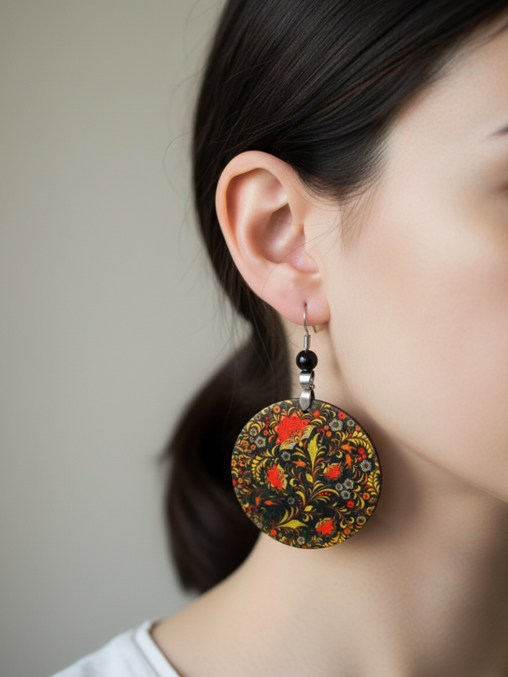 Серьги в славянском стиле