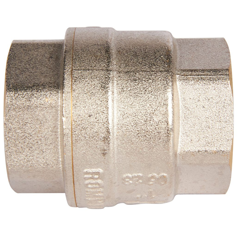 Клапан обратный ROMMER RVC-0002 - 1" (ВР/ВР, PN25, Tmax 90°C, с пластиковым седлом)
