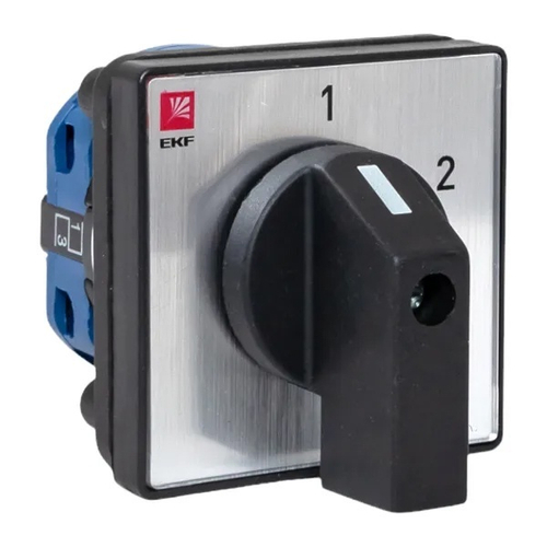 Переключатель кулачковый ПК-1-31 10А 1P "1-2" IP20 EKF pk-1-31-10