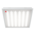 Светильник CLIP-IN ДВО04-052 с БАП EM3 54Вт 5000К IP54 Микропризма 6500лм 600х600х50мм WOLTA PRO