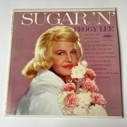 Винтажная виниловая пластинка LP Peggy Lee Sugar N Spice (USA 1962)
