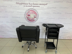 Кресло парикмахера Волна основание пятилучье