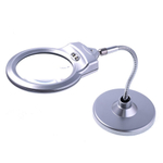 Лупа настольная с подсветкой 90мм,21мм (2LED) MG-4B-5 Magnifier