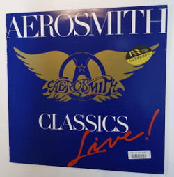 Винтажная виниловая пластинка LP Aerosmith Classics Live (Japan 1986)