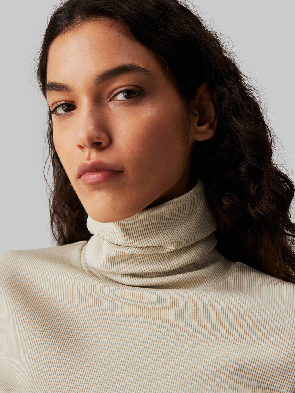 Гольф CALVIN KLEIN JEANS - бежевый(J20J224196)