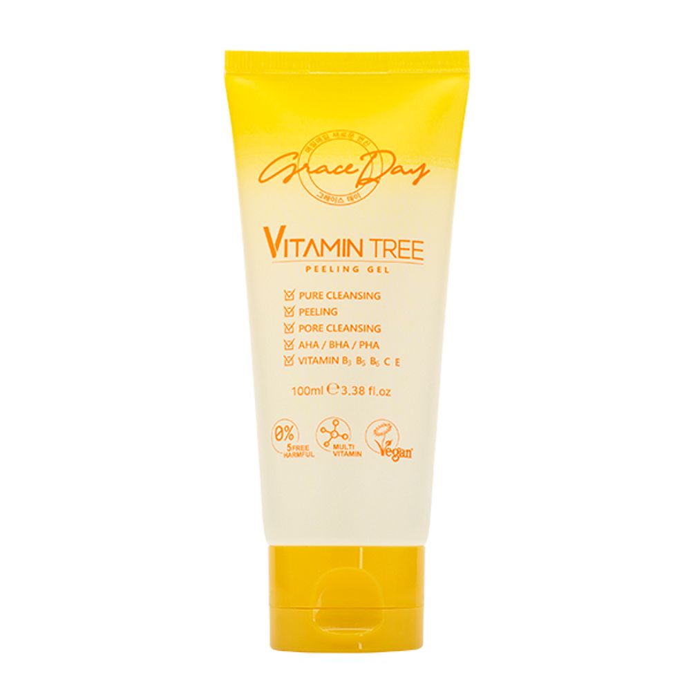 Пилинг-гель с витаминами GRACE DAY Vitamin Tree Peeling Gel 100 мл