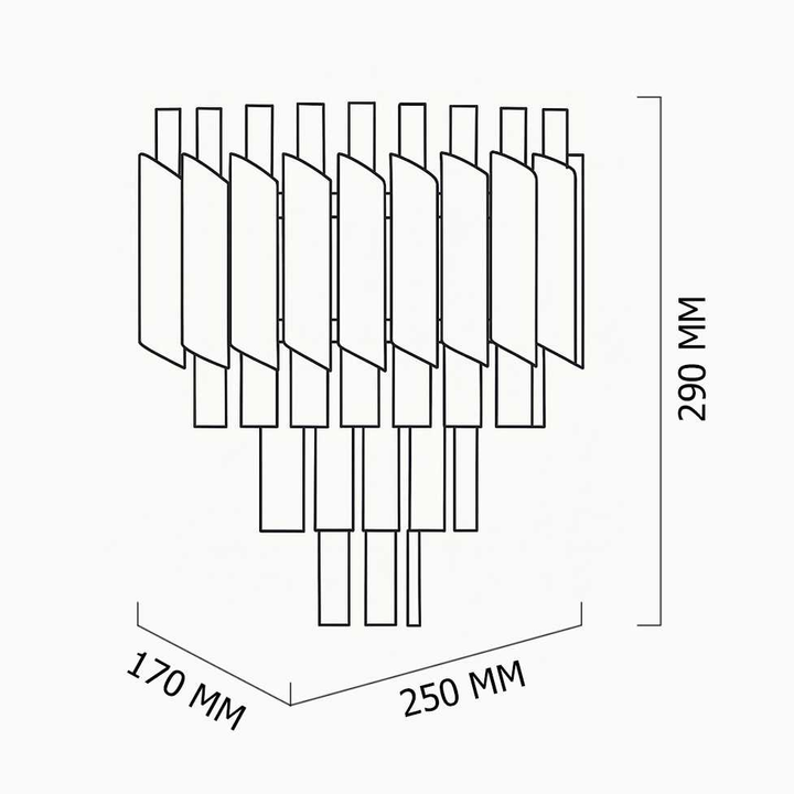 Настенный светильник Imperium Loft Crystal 147709-22