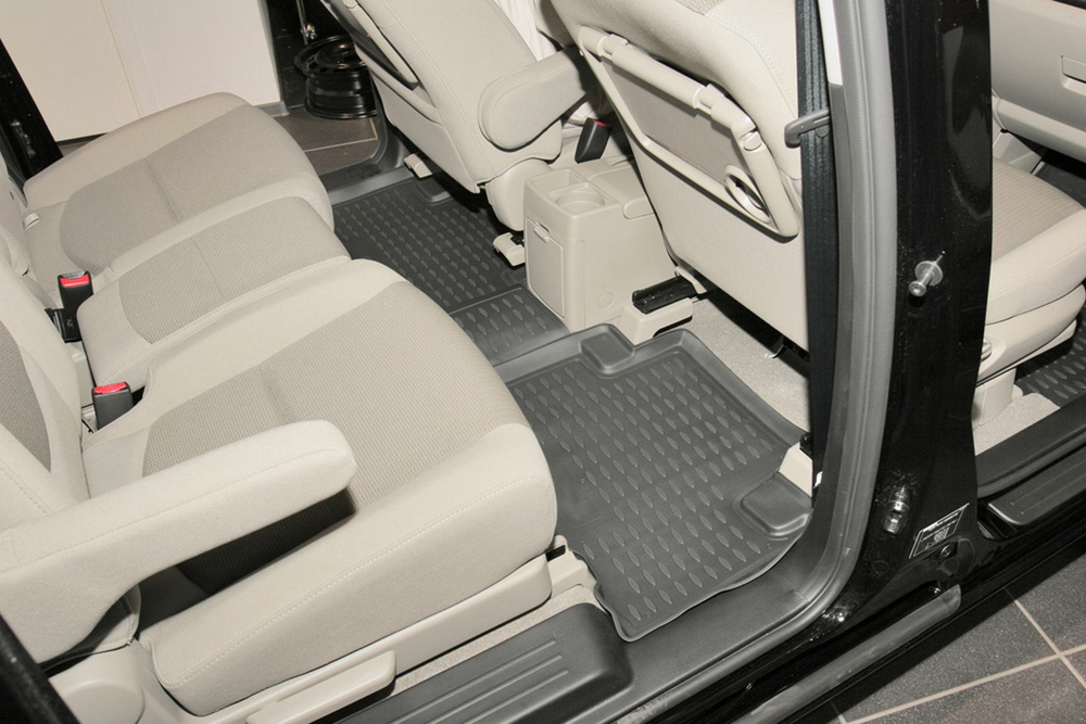 Коврики Standard, в салон MAZDA 5 2005-2010, 4 шт. (полиуретан, чёрные) Element.NLC.33.10.210