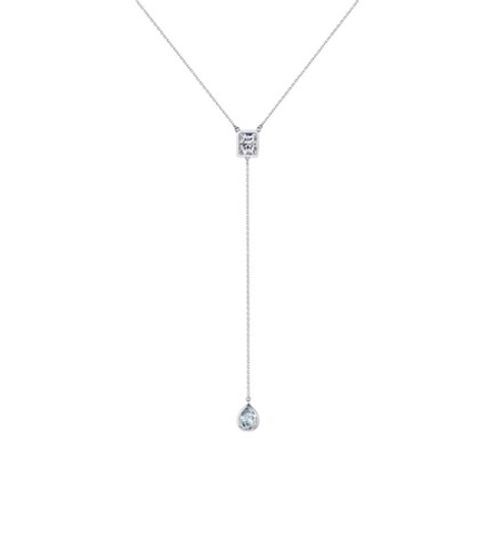 Колье-галстук Drop 2 Silver