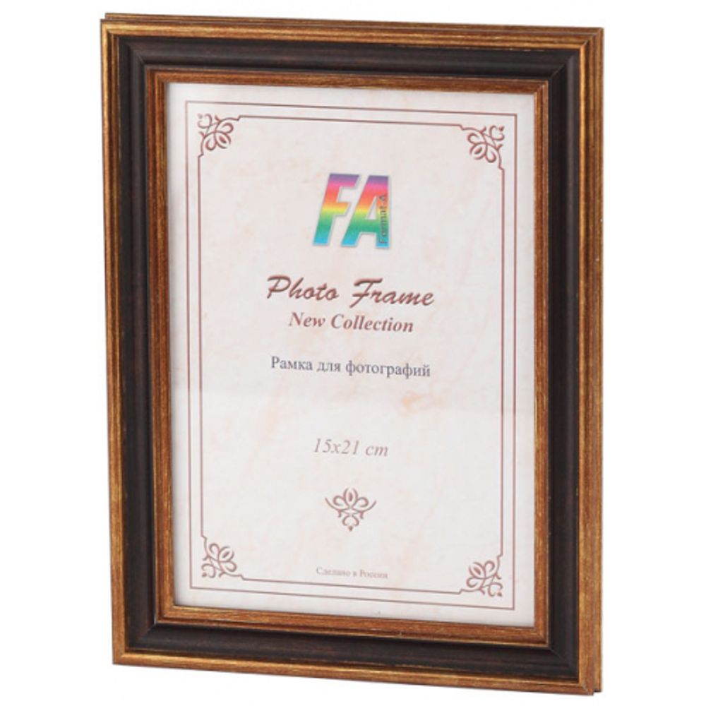FA пластик Оптима тёмный орех 15х21 | FA фототовары