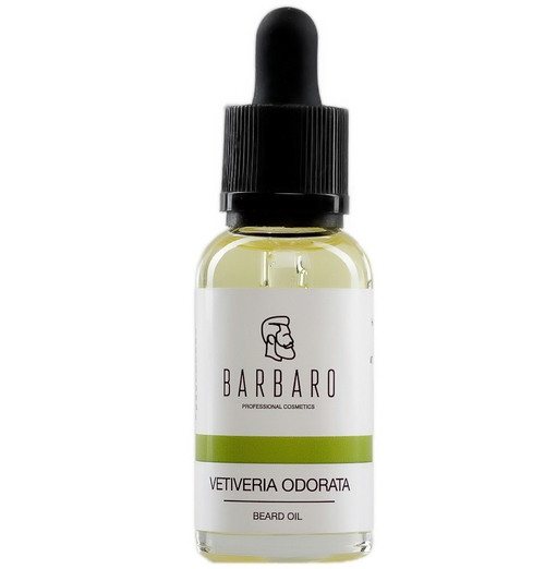 Barbaro Beard Oil Vetiveria odorata - Масло для бороды Ветивер 30 мл