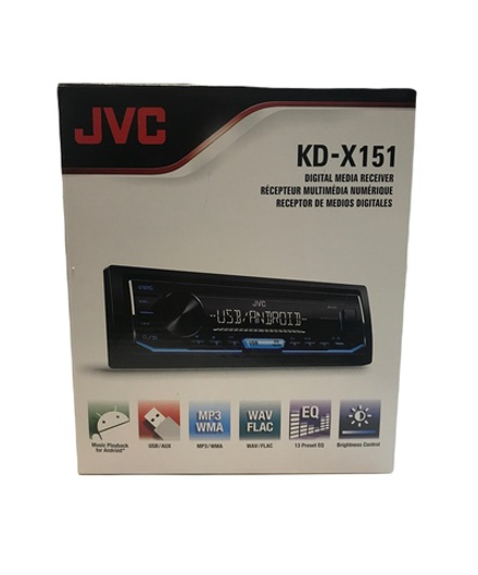 Магнитола JVC/CD-MP3 ресиверы KD-X151