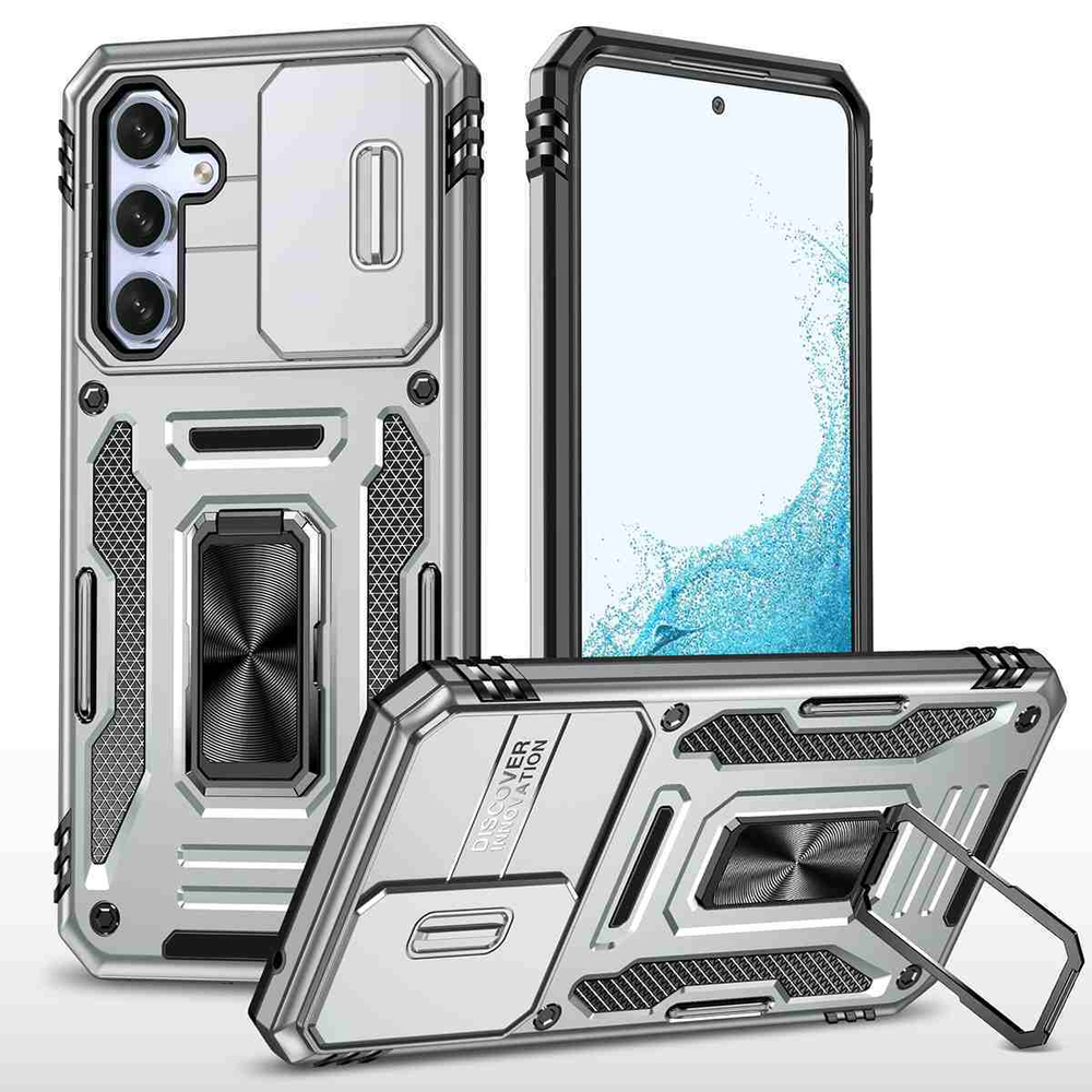 Чехол Safe Case с кольцом и защитой камеры для Samsung Galaxy A54