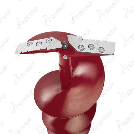 Ледобур BURAN 200R правое вращение, цельнотянутый шнек (LB-200R) Тонар