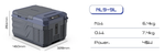 NL9 / - Автохолодильник (9 л, с Bluetooth) компрессорный Alpicool NL9 (9 литров) 12-24-220В с Bluetooth (Гарантия 14 дней)