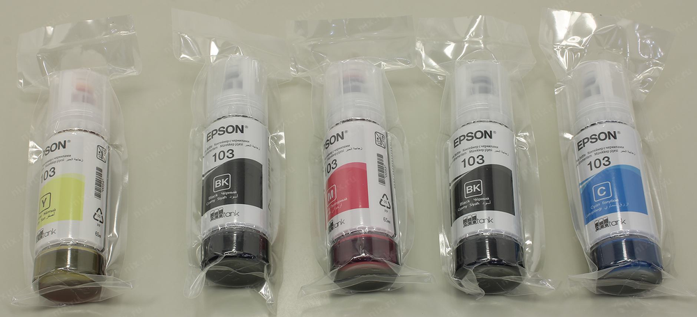 МФУ Epson EcoTank L3210 (A4, струйное МФУ, 33стр/мин, 5760x1440dpi, 4 краски, USB2.0)