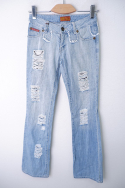 Джинсы стильные 44 размер