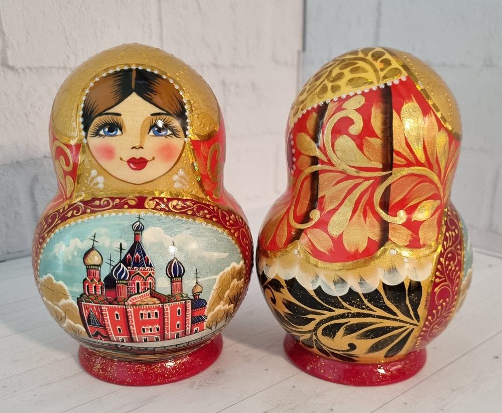 Матрешка "Санкт-Петербург" 5 мест