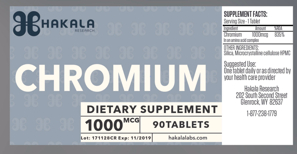Chromium 1000 mcg