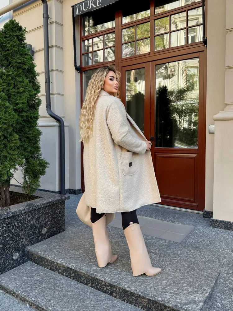 Пальто-кардиган УК-887 Фабрика Моды