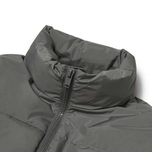 Пуховик BASIC Темно-Серый - фото 5