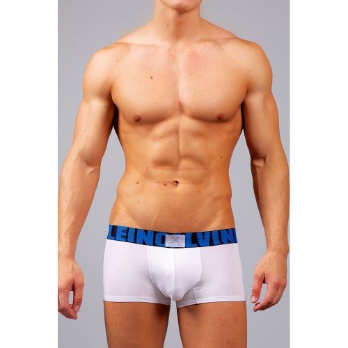 Мужские трусы боксеры белые Calvin Klein