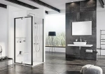 Душевой уголок Ravak Pivot PDOP2 + PPS 80x100 черный