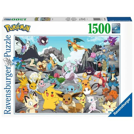 Ravensburger - Пазл Pokémon Classic 1500 деталей 167845