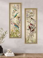 Картины на стену для интерьера в раме набор 2 шт 19*51 см
