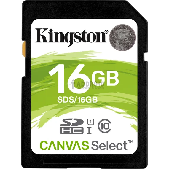 Карта памяти Kingston SD (SDS) (16GB)