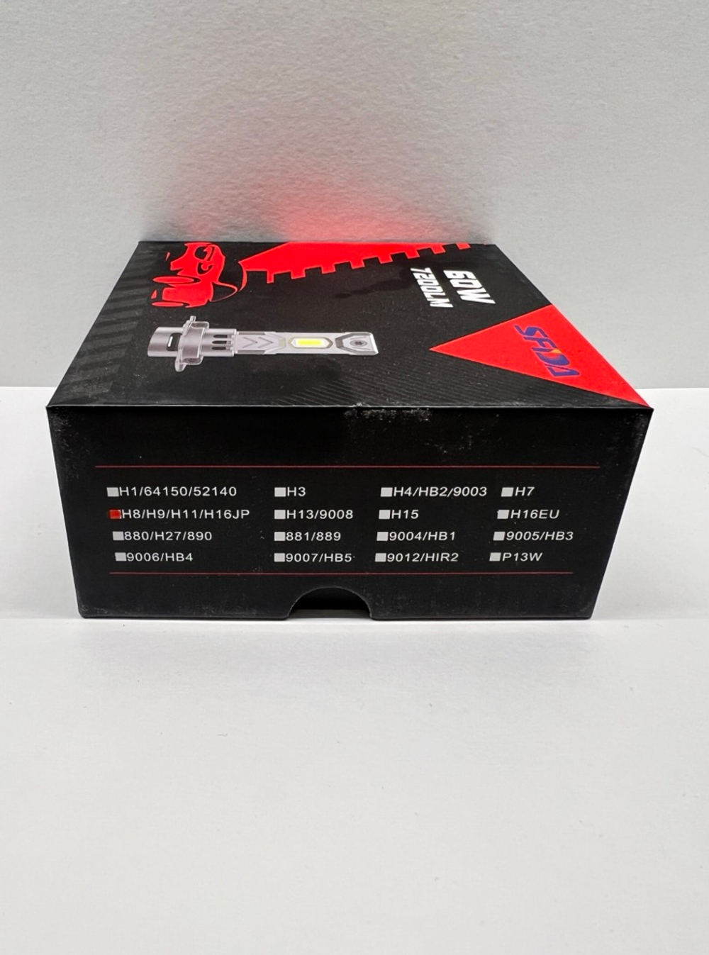 H11 / Автомобильные светодиодные лампы, H11, 120W, 7200 LM, 12 вольт, SFIDA LED V19, Cфида Девятнадцать, TG (2 шт. / комплект)