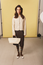 Жакет JACQUELINE молочного цвета