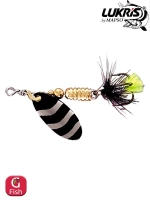 Блесна вертушка MINI-Fly Rayas 1 COBRE, 2 гр 45 мм