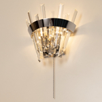 Citilux Вестерос CL307310 Бра хрустальное с выключателем Хром