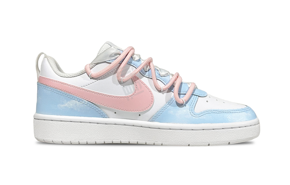 Кроссовки Nike Court Borough Low 2 GS (Подростковая размерная сетка)