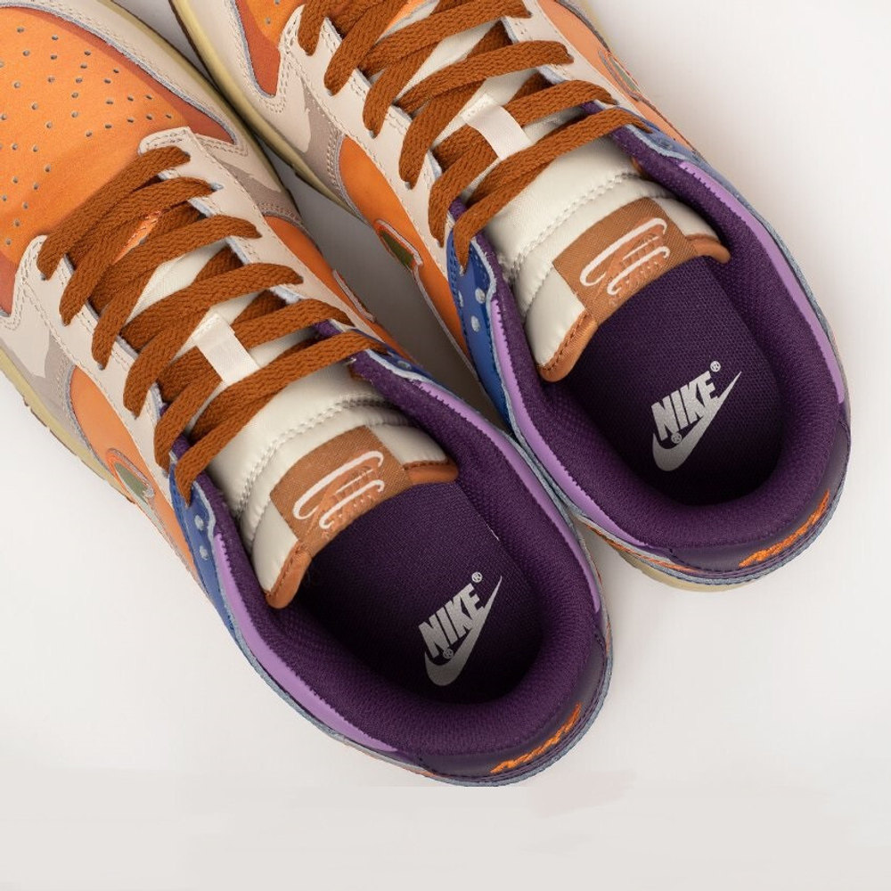 кроссовки Nike Dunk Low Orange / Multi-color