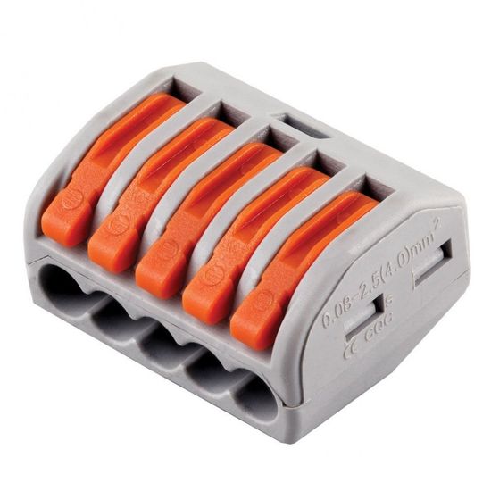 Клемма Feron  соединительная 5-проводная 222-415 32398