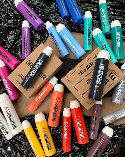 Маркер Dope dripper paint 10mm / 25ml red